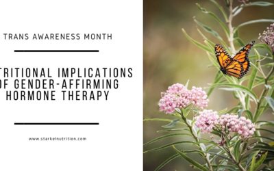 Nutritional Implications of Gender-Affirming Hormone Therapy