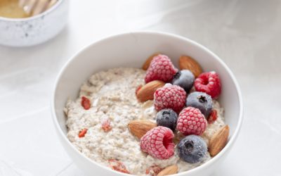 Breaking Your Fast with Overnight Oats Heart healthy, easy & delicious!