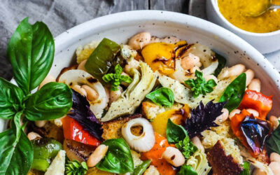 Grilled Panzanella Salad