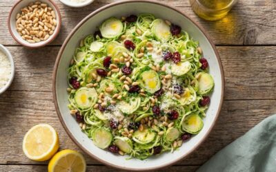 Shaved Brussels Sprouts Salad