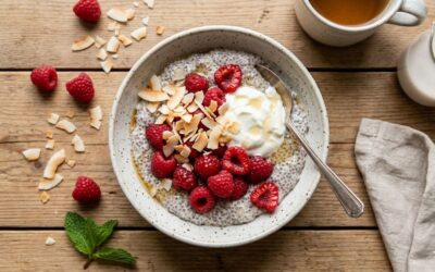 Raspberry Chia Breakfast Bowl